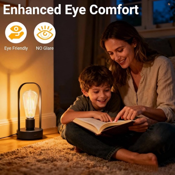 LED Filament Bulbs - Silver Base - Picture 5 of 8